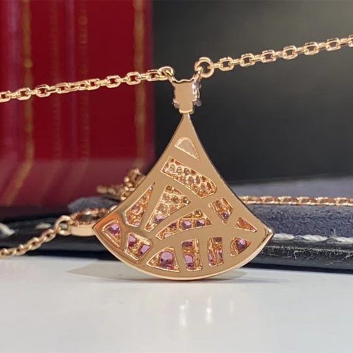 DÂY CHUYỀN BULGARI DIVAS’ DREAM PINK SAPPHIRE 18K ROSE GOLD