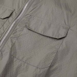 ÁO Dior Men Zipped Blouson Black Technical Cotton Ripstop