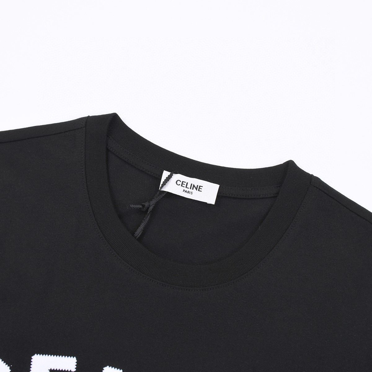 ÁO CELINE PARIS print cotton jersey T-shirt
