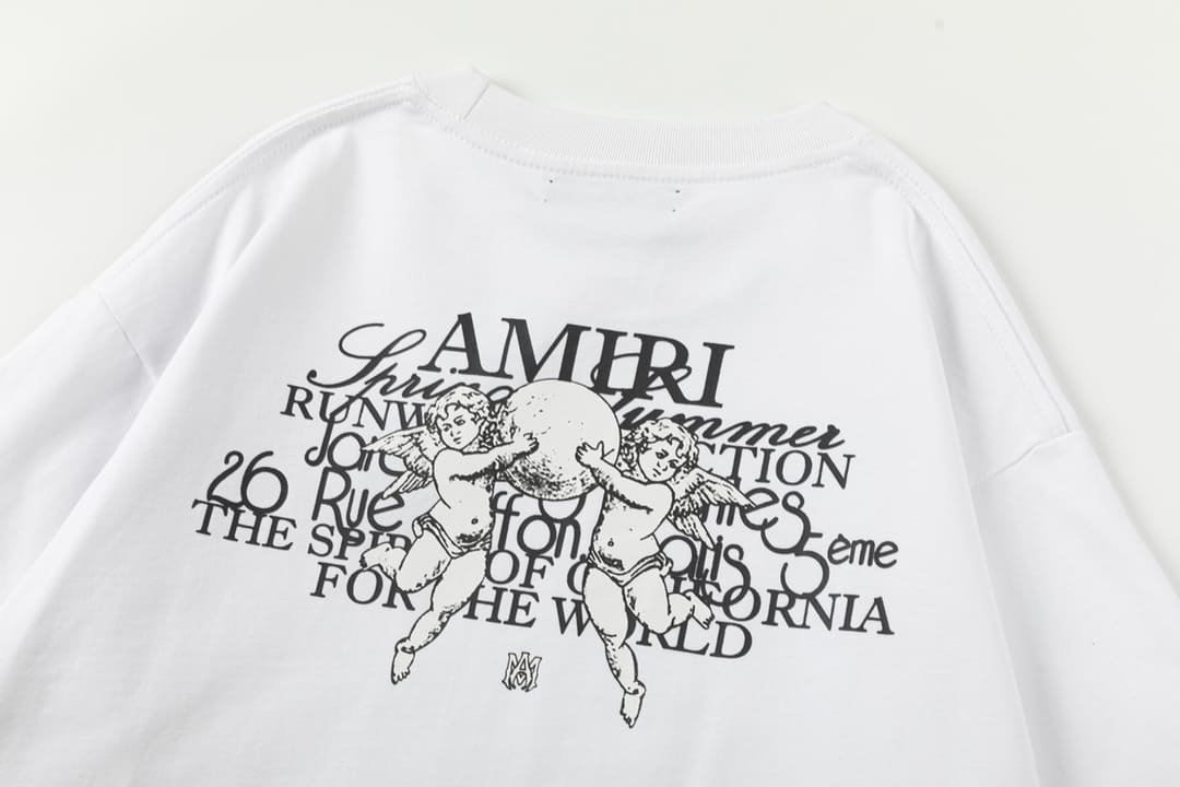 ÁO AMIRI T SHIRT MÀU TRẮNG UNISEX
