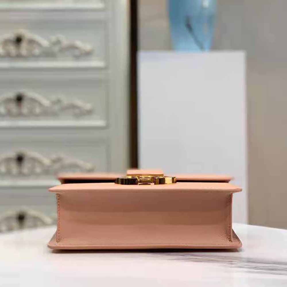 TÚI Dior 30 Montaigne Bag Des Vents Box Calfskin-Pink