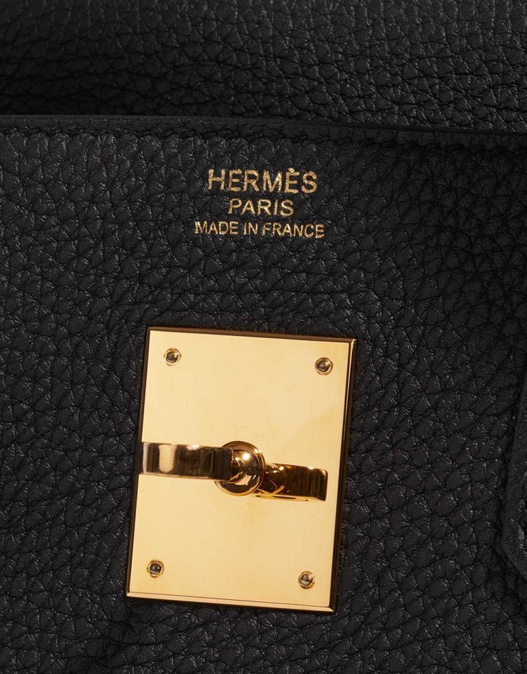 TÚI Hermès Birkin 30 Togo Black Gold Buckle khóa vàng