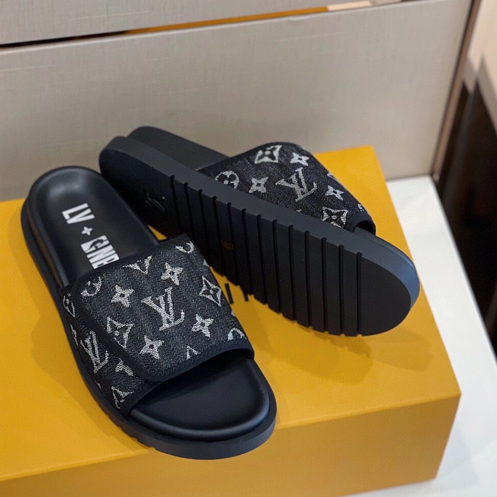 DÉP LOUIS VUITTON MONOGRAM NBA UNISEX SLIPPER