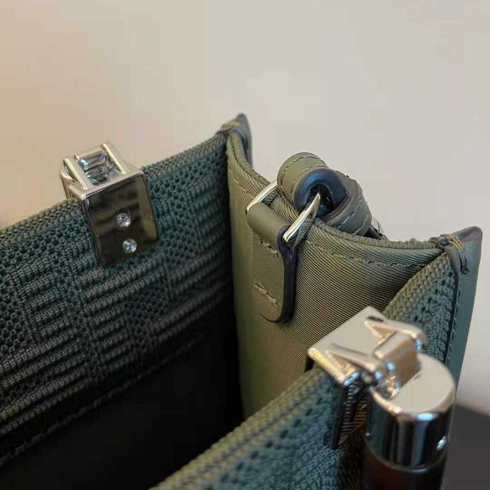 TÚI Fendi Mini Sunshine Shopper FF Fabric Mini-Bag