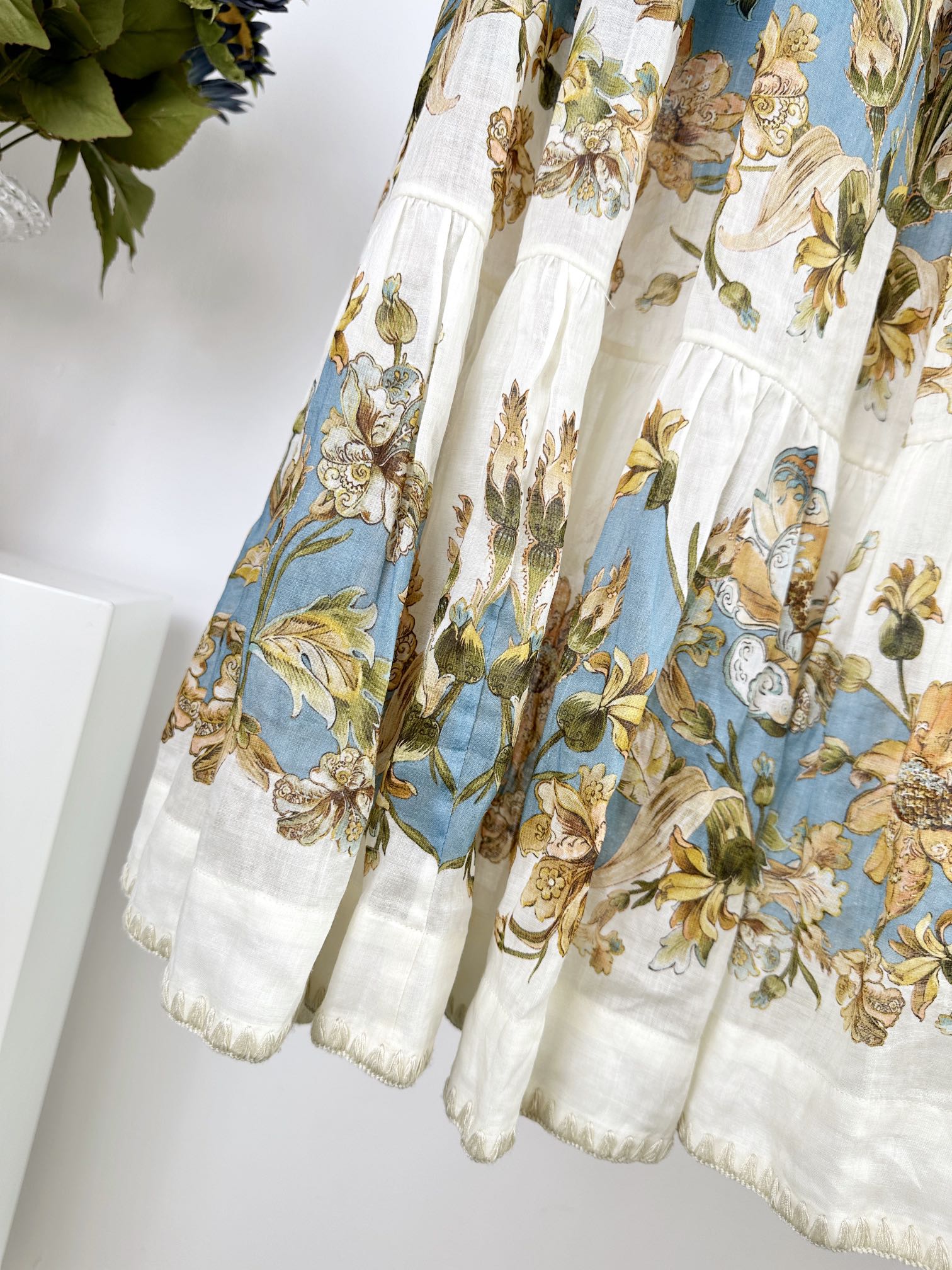 VÁY ZIMMERMANN Flower Long Vintage Dress