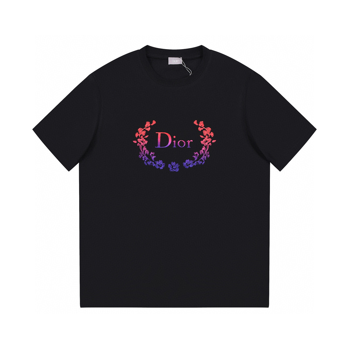 ÁO CHRISTIAN DIOR FLOWER T SHIRT BLACK