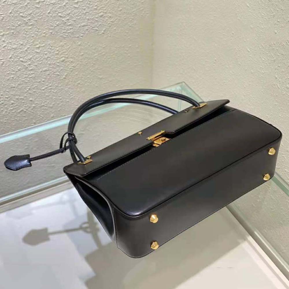 TÚI Dior Parisienne Bag Black Smooth Calfskin