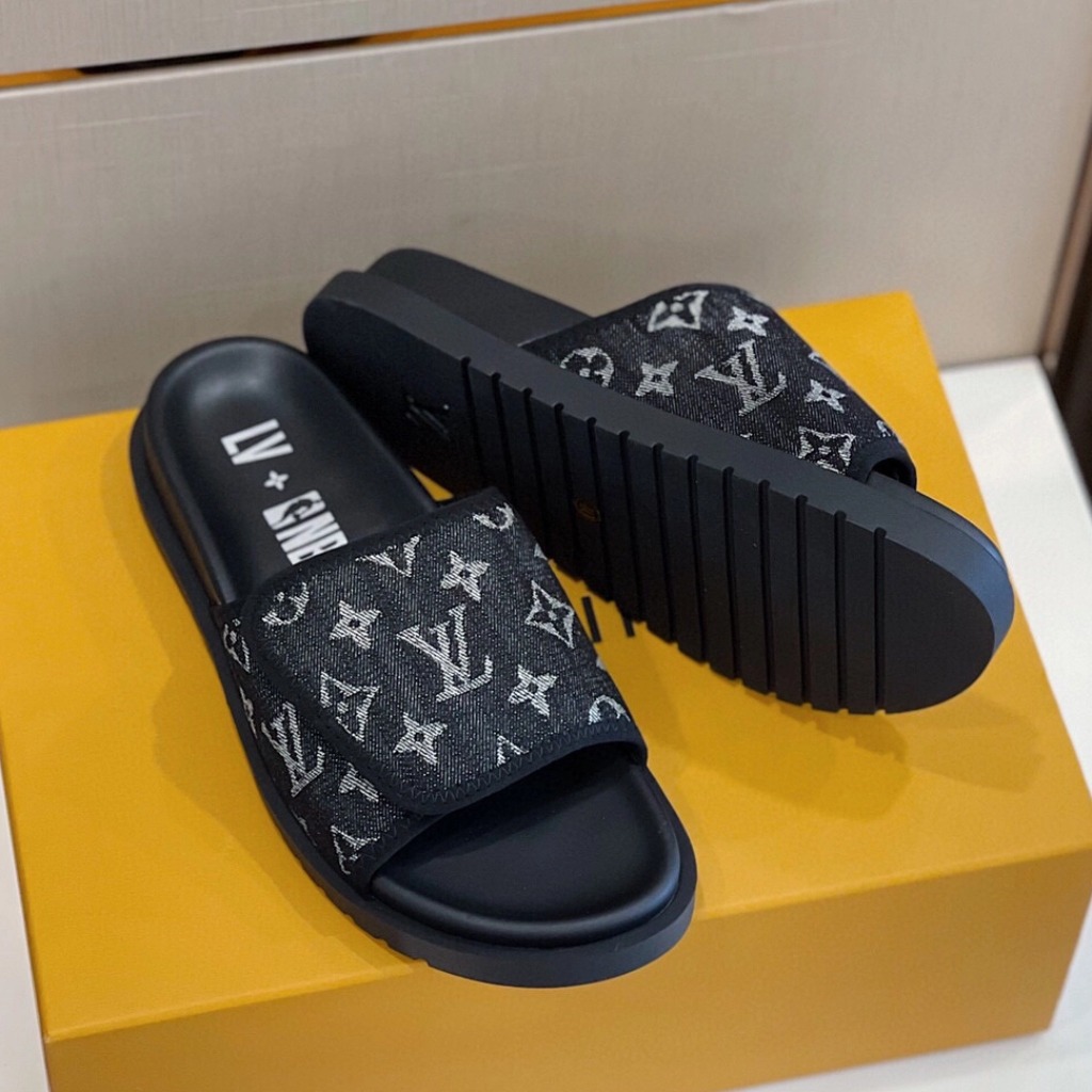 DÉP LOUIS VUITTON MONOGRAM NBA UNISEX SLIPPER