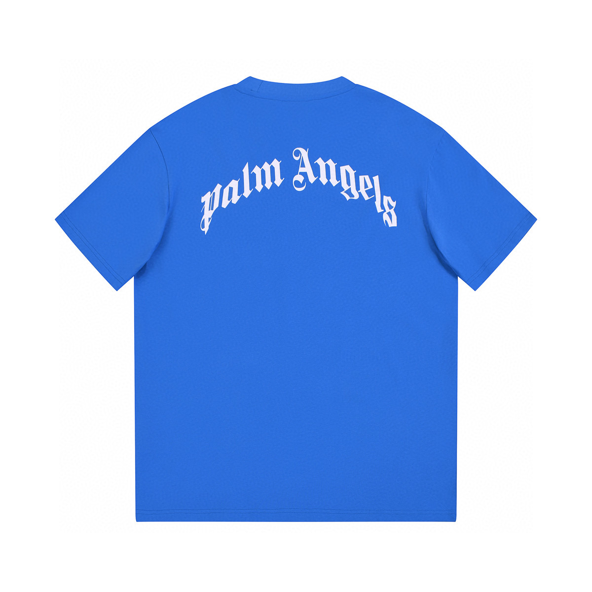 ÁO PALM ANGELS TEDDY LOGO T SHIRT BLUE