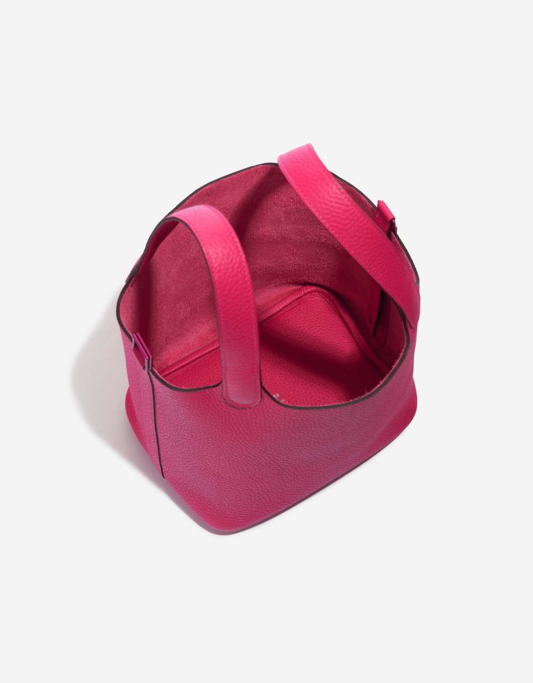 TÚI Hermès Picotin 18 Taurillon Clemence Rose