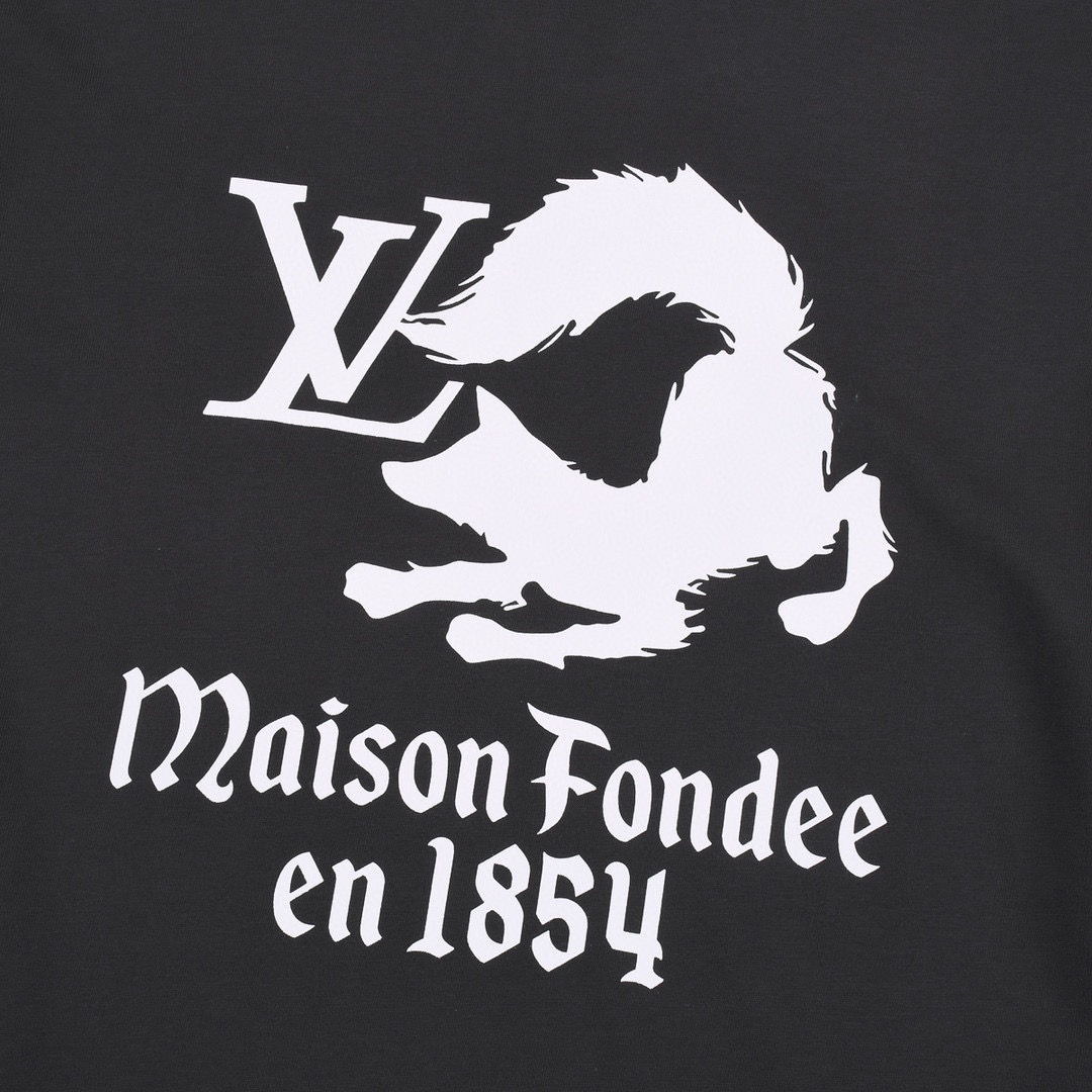 ÁO LOUIS VUITTON print cotton jersey T-shirt