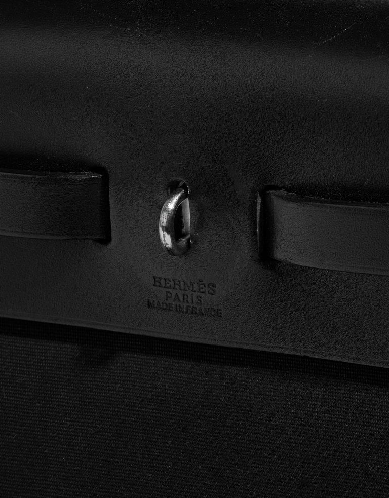 TÚI Hermès Herbag 31 Vache Hunter Toile Black