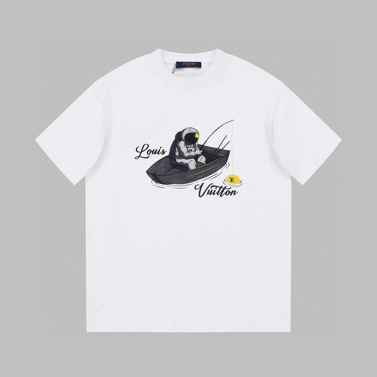ÁO LOUIS VUITTON print cotton jersey T-shirt