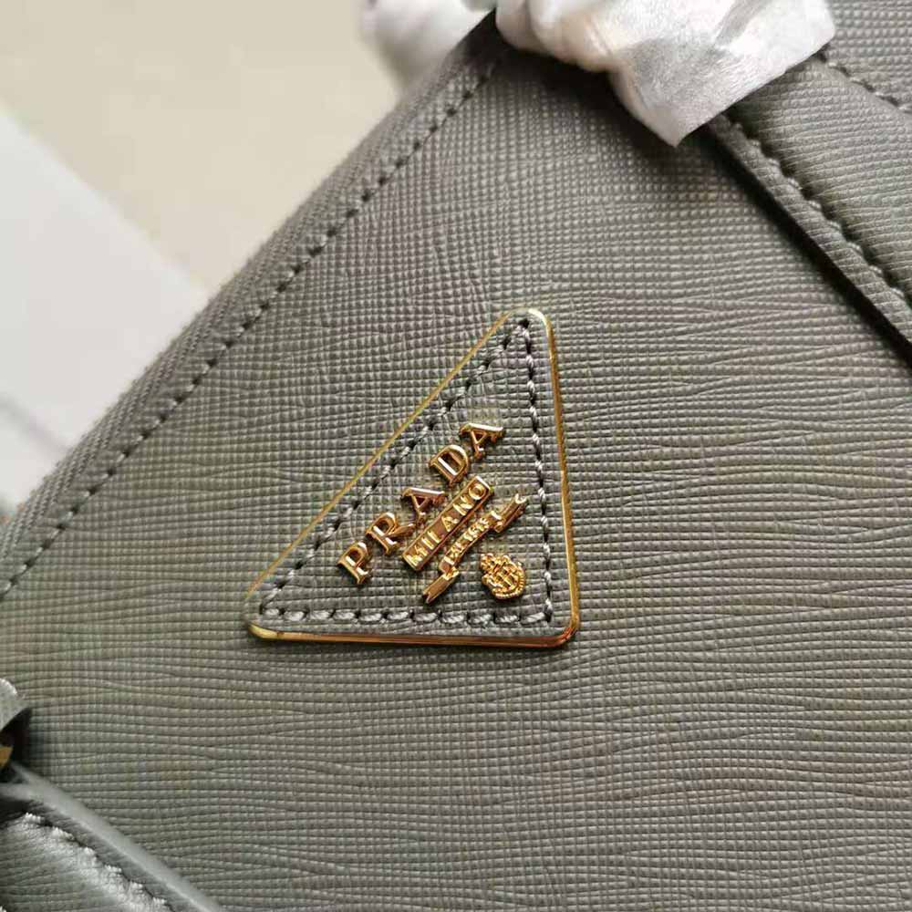 TÚI Prada Saffiano Leather Prada Galleria Bag-Grey