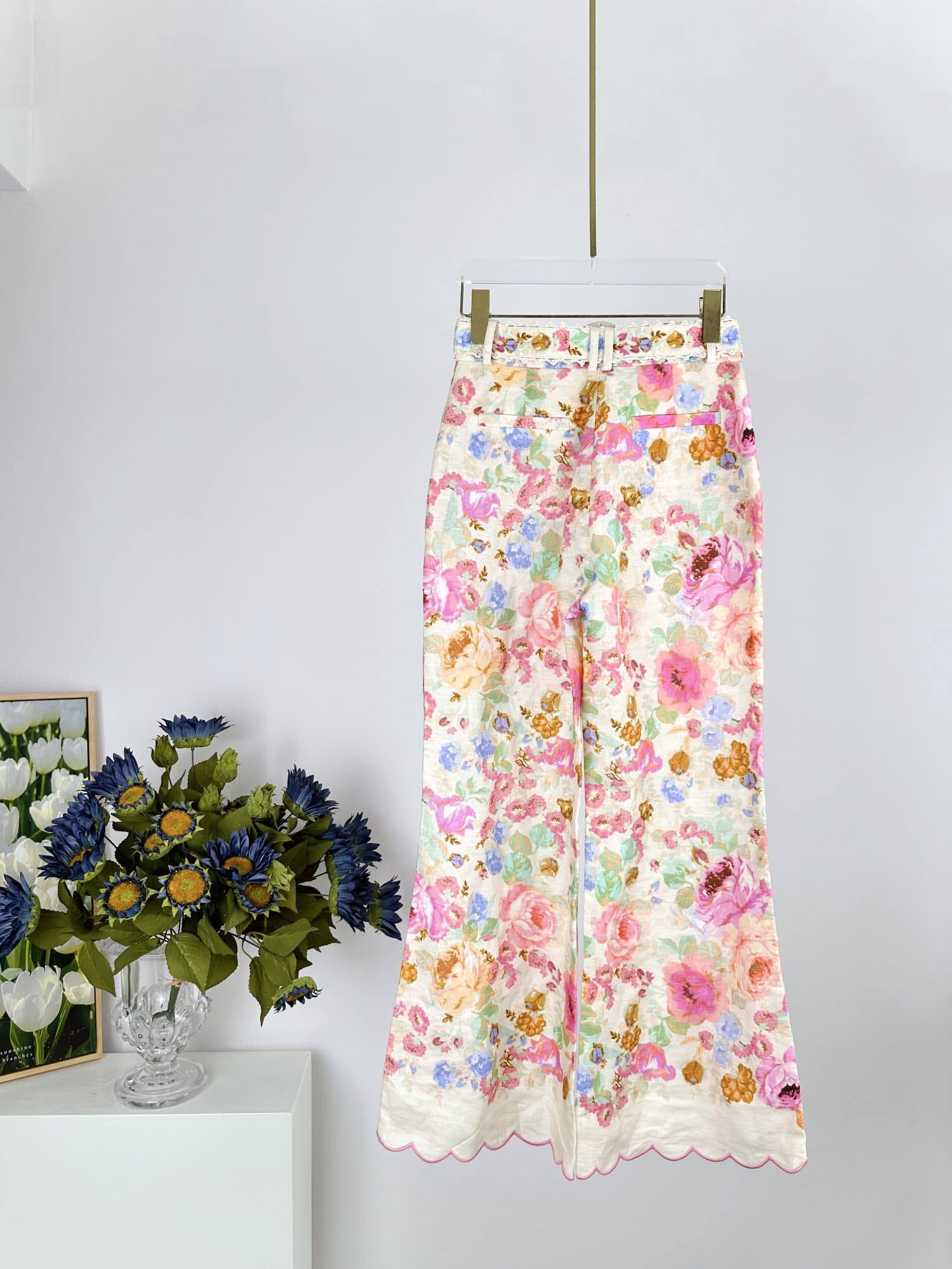 BỘ ZIMMERMANN Floral Vintage Dress Set