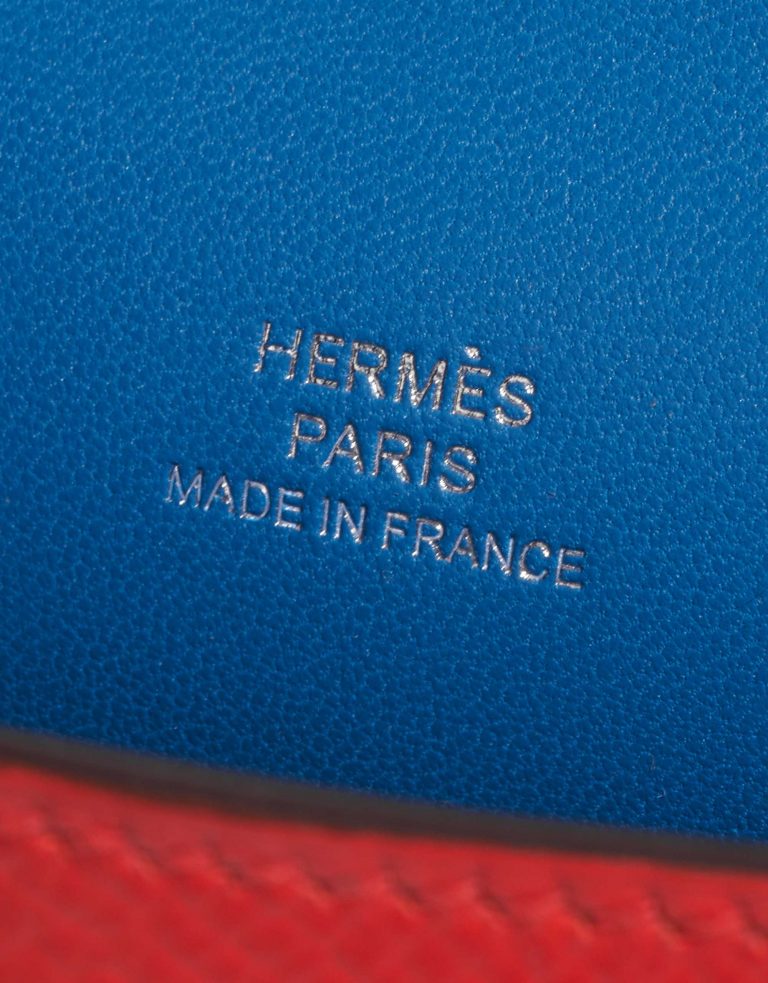 TÚI Hermès Kelly Mini Epsom Rose Extreme Rouge de Coeur Blue Zanzibar
