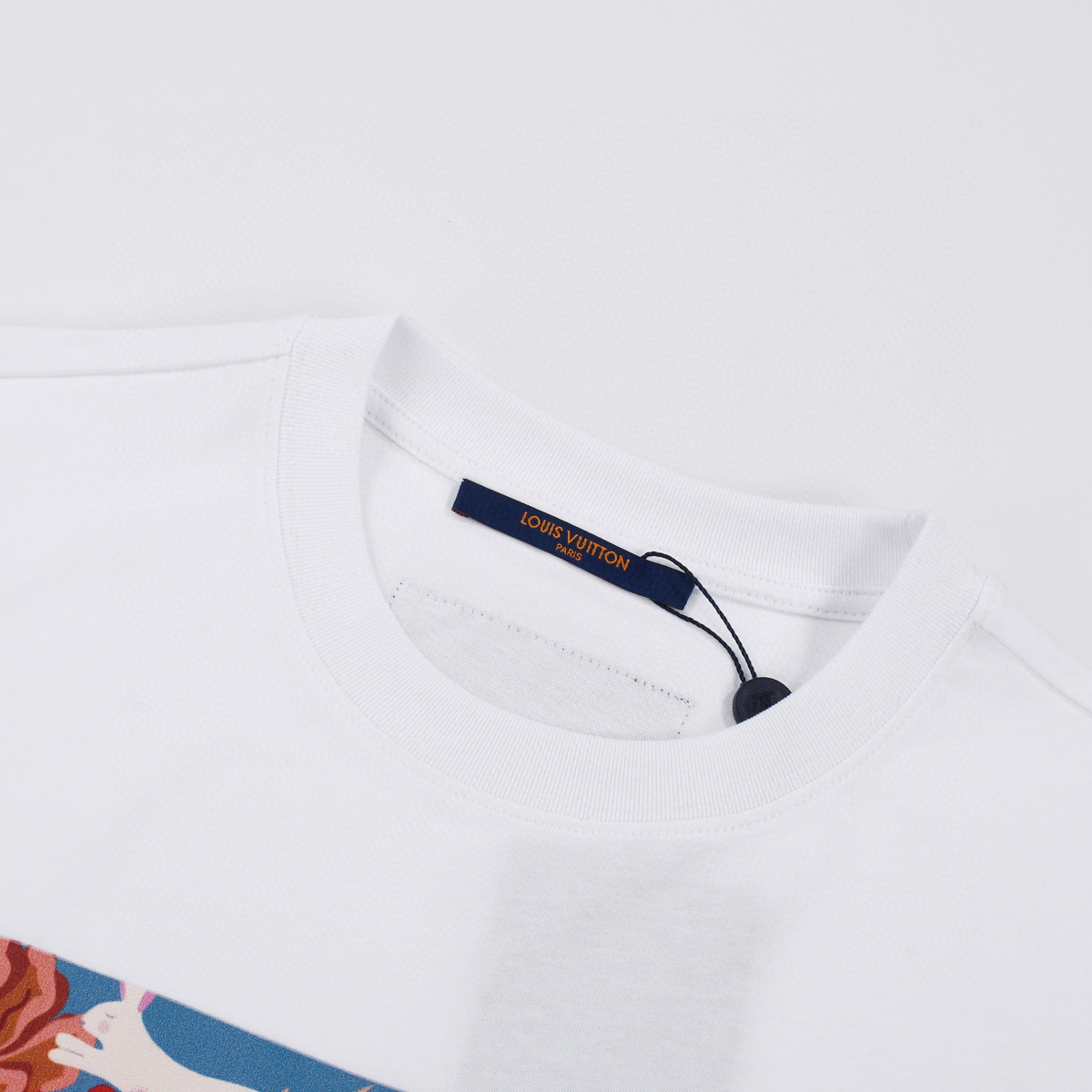 ÁO LOUIS VUITTON print cotton jersey T-shirt
