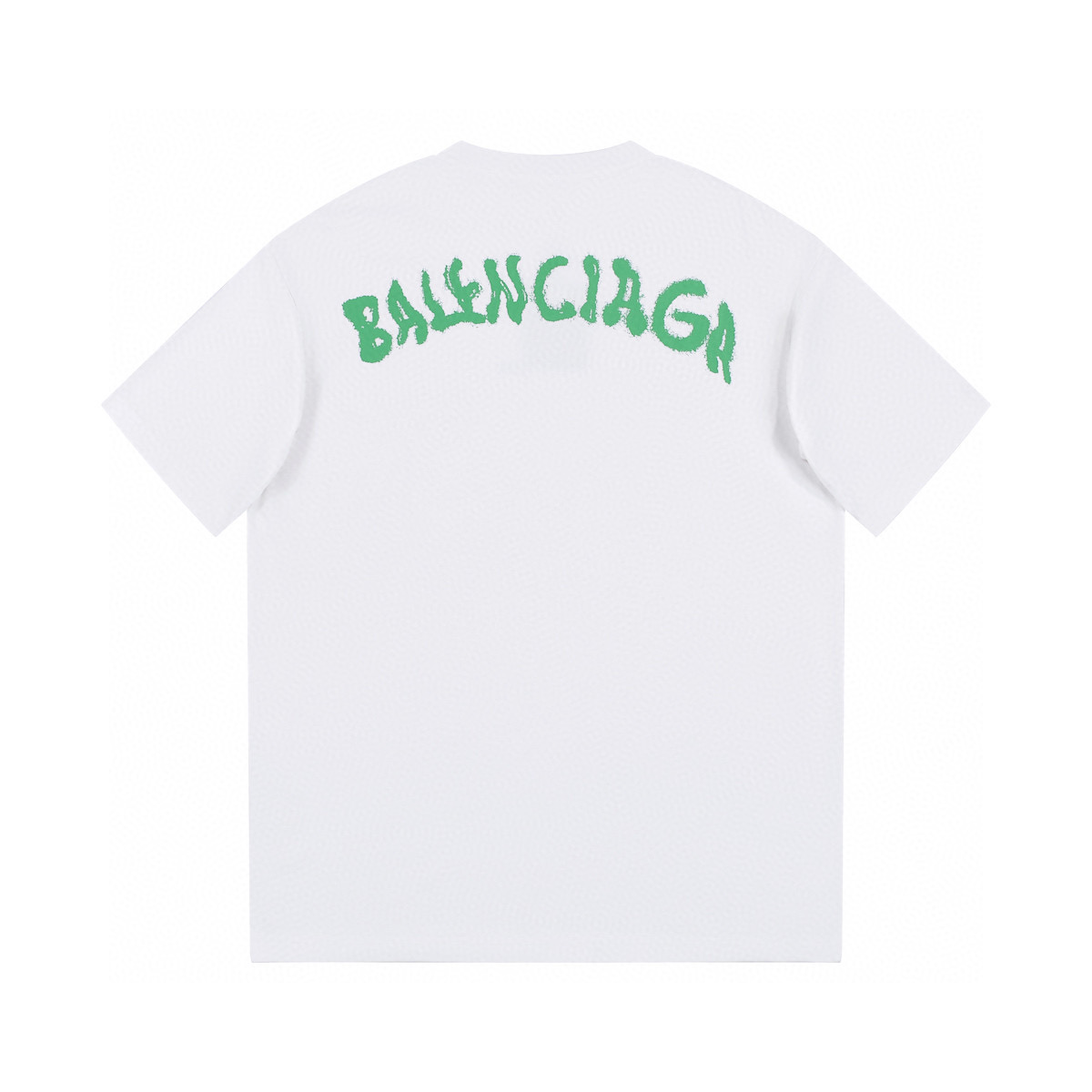 ÁO BALENCIAGA print cotton jersey T-shirt