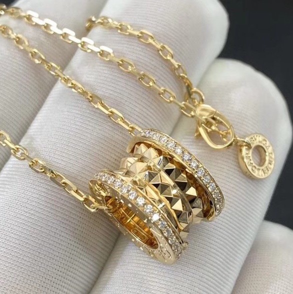 DÂY CHUYỀN BVLGARI ROCK NECKLACE DIAMOND YELLOW GOLD 18K