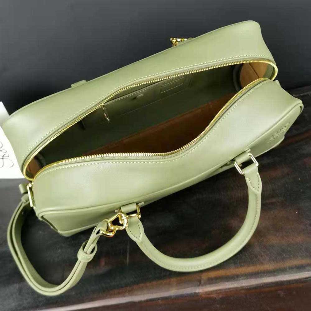 TÚI Loewe Women Amazona 28 Bag in Nappa Calfskin-Green