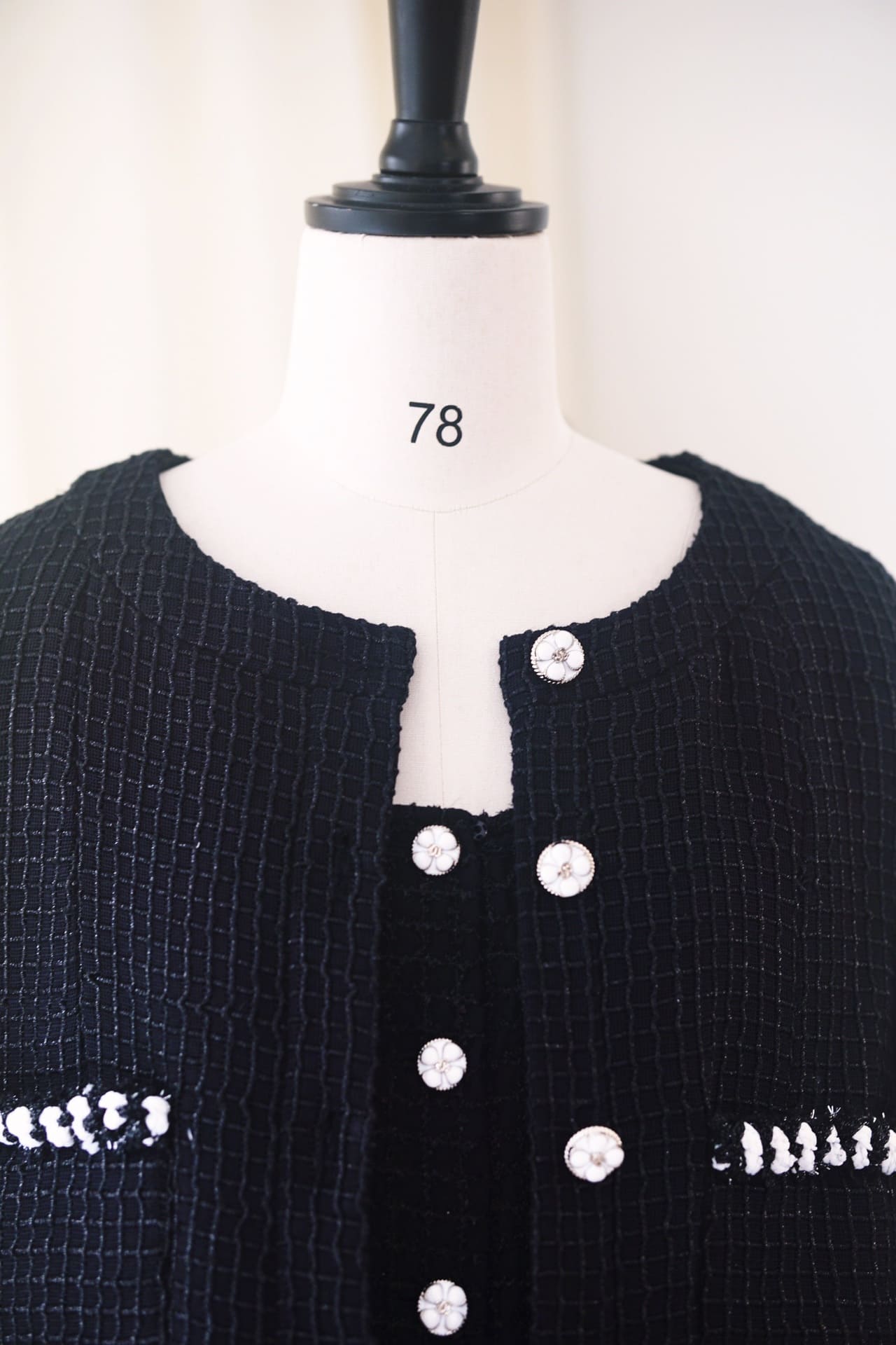 BỘ ĐỒ CHANEL SANG TRỌNG MÀU ĐEN BLACK LONG DRESS High Classy