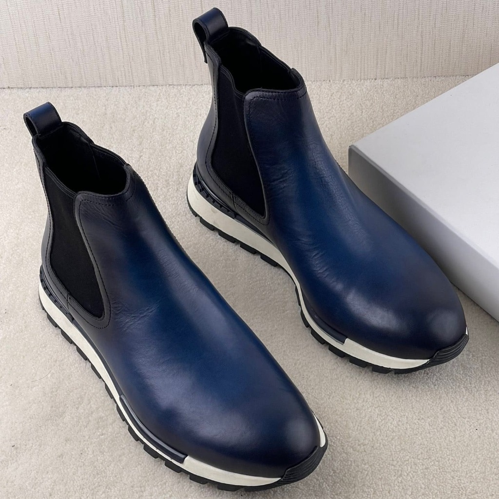 GIÀY BERLUTI SNEAKERS HIGH TOP TOP QUALITY SHOES AAA