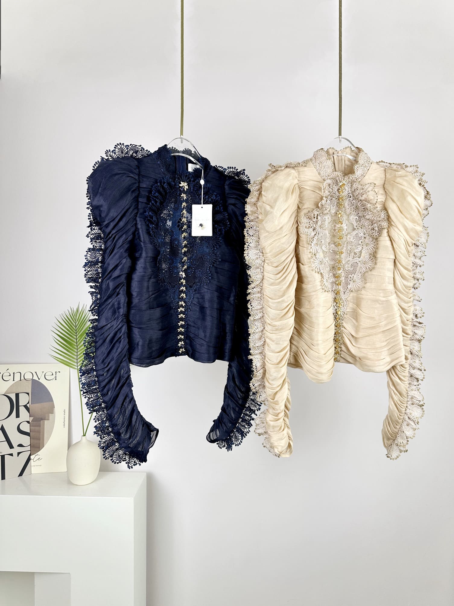 ÁO ZIMMERMANN Tay bồng Vintage Dress