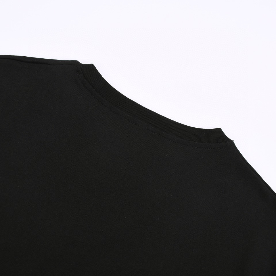 ÁO BALENCIAGA print cotton jersey T-shirt
