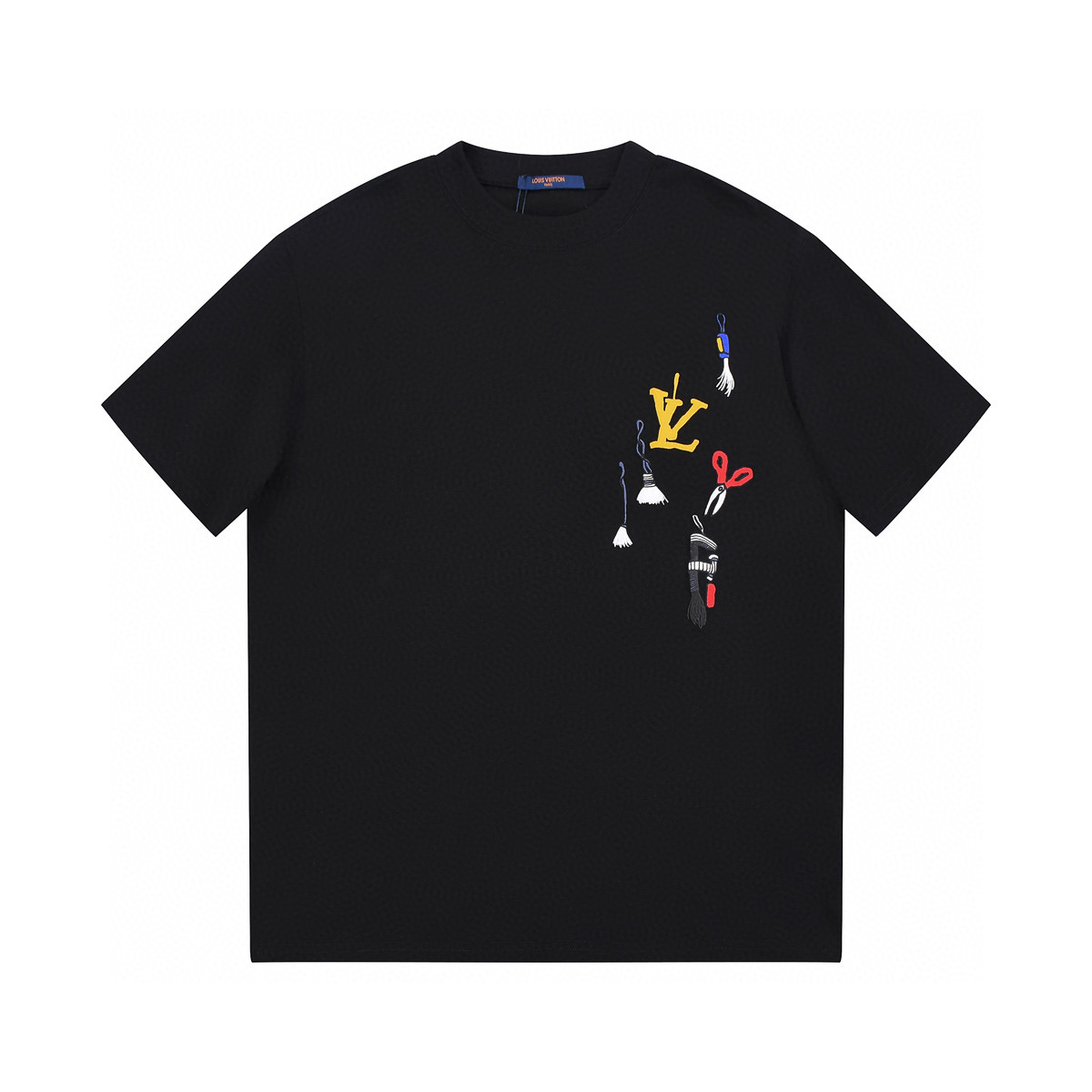 ÁO LOUIS VUITTON print cotton jersey T-shirt
