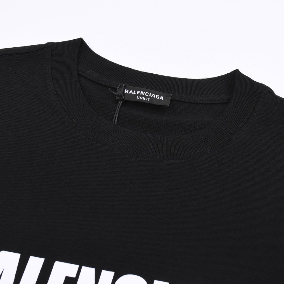 ÁO BALENCIAGA XXXL EST 1917 T SHIRT BLACK