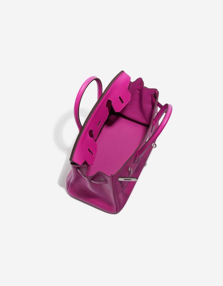 TÚI Hermès Birkin 30 Clemence Magnolia Silver Buckle khóa trắng