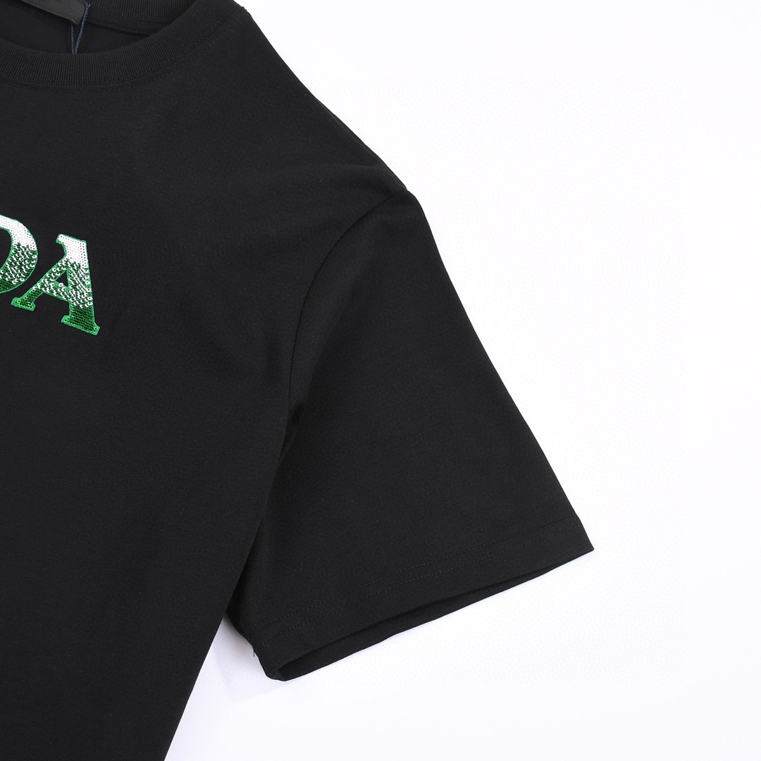 ÁO PRADA T SHIRT BLACK