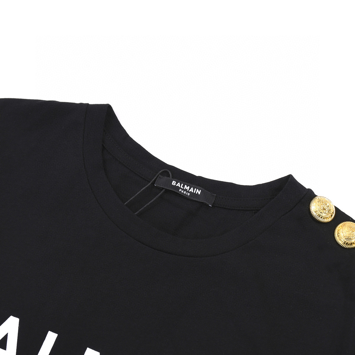 ÁO BALMAIN T SHIRT BLACK