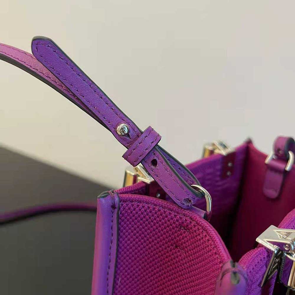TÚI Fendi Mini Sunshine Shopper FF Fabric Mini-Bag