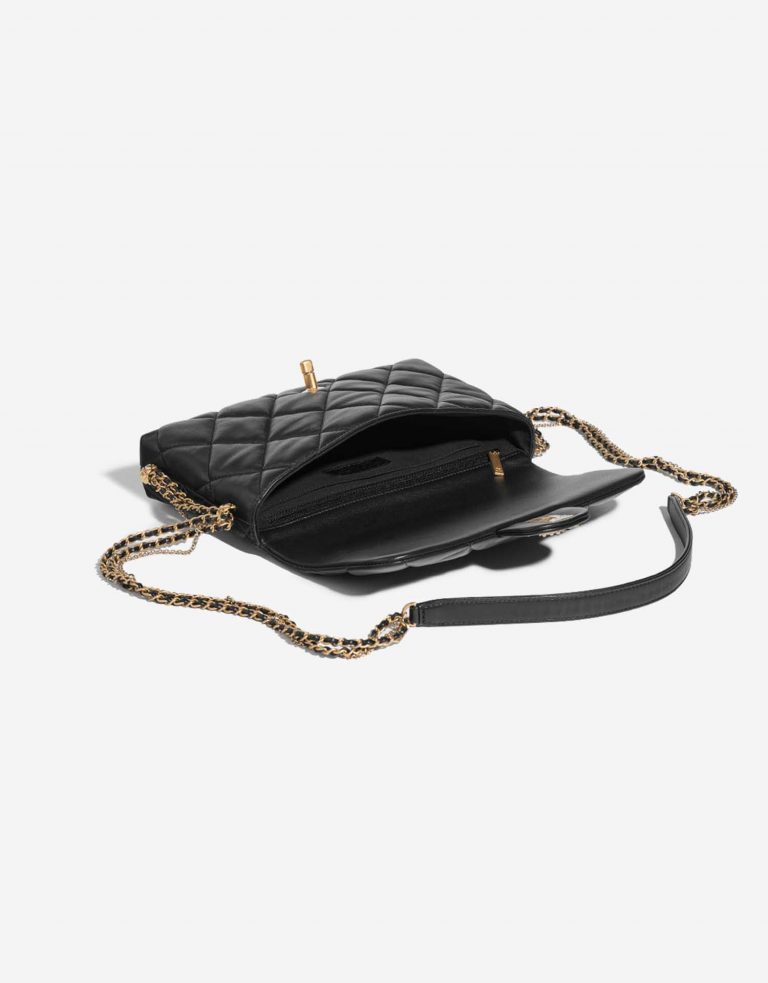 TÚI Chanel 19 Flap Bag Lamb Beige da cừu