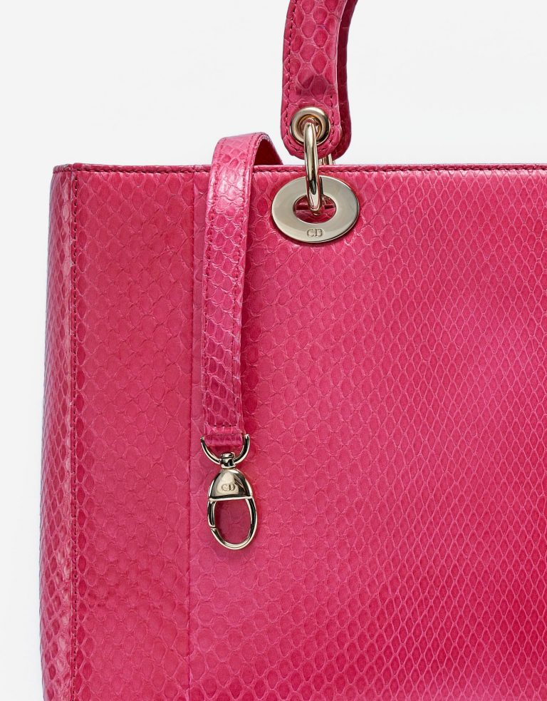 TÚI Dior Lady Large Python Pink da trăn