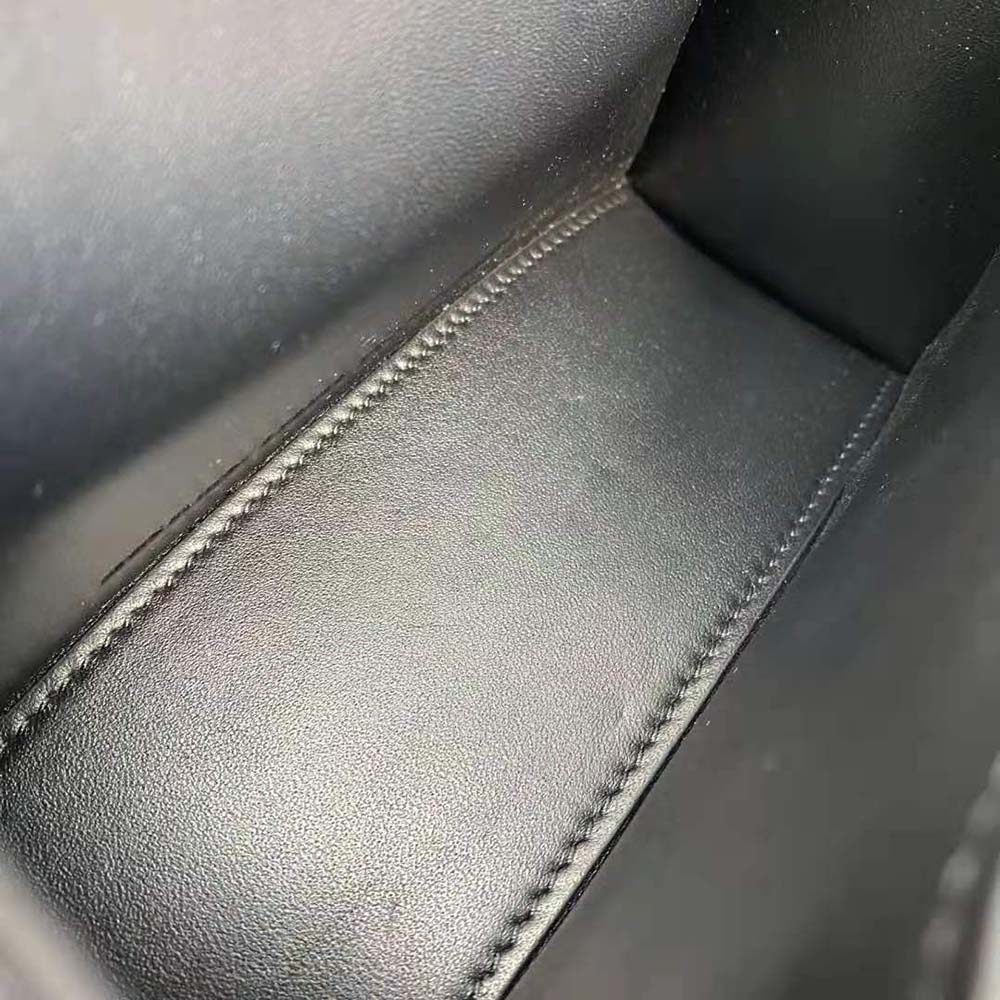 TÚI Balenciaga Hourglass Small Top Handle Bag in Black Shiny Box Calfskin