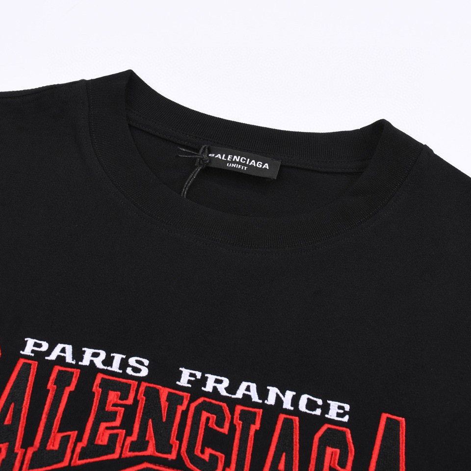 ÁO BALENCIAGA T SHIRT BLACK