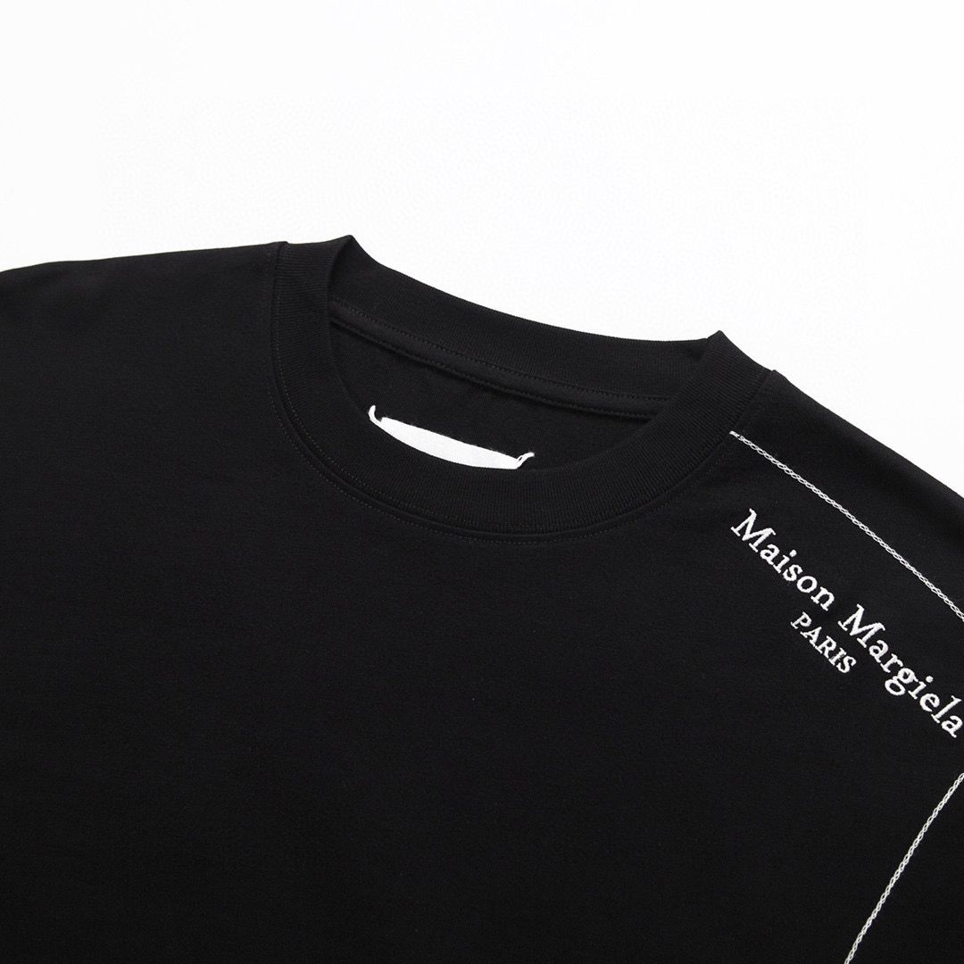 ÁO MAISON MARGIELA print cotton jersey T-shirt
