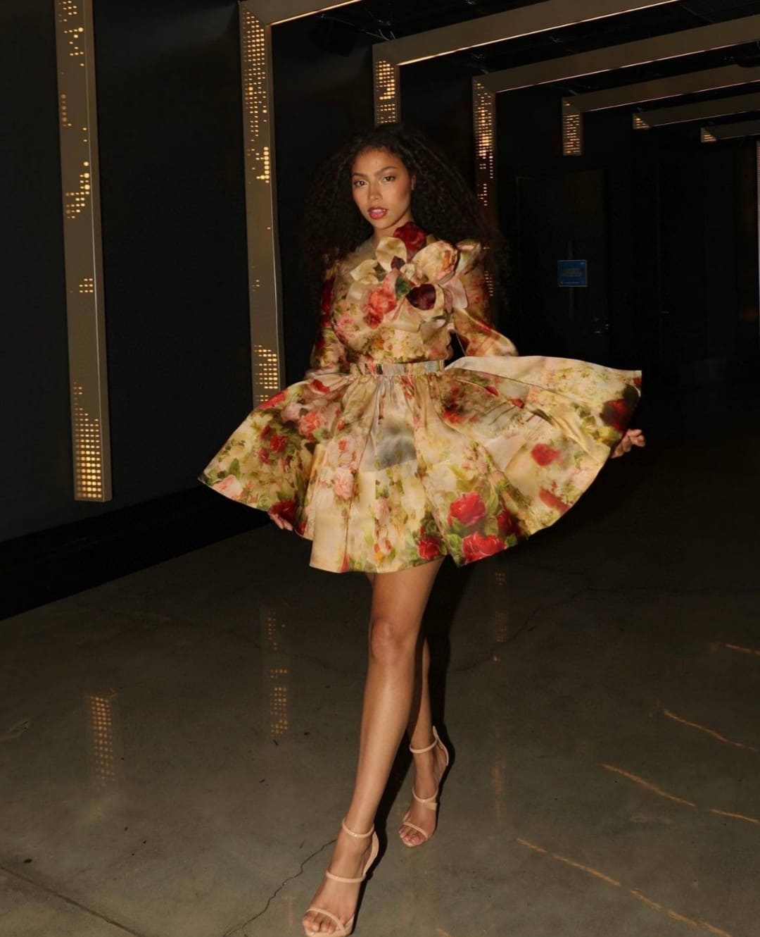VÁY ZIMMERMANN Flower Vintage Dress