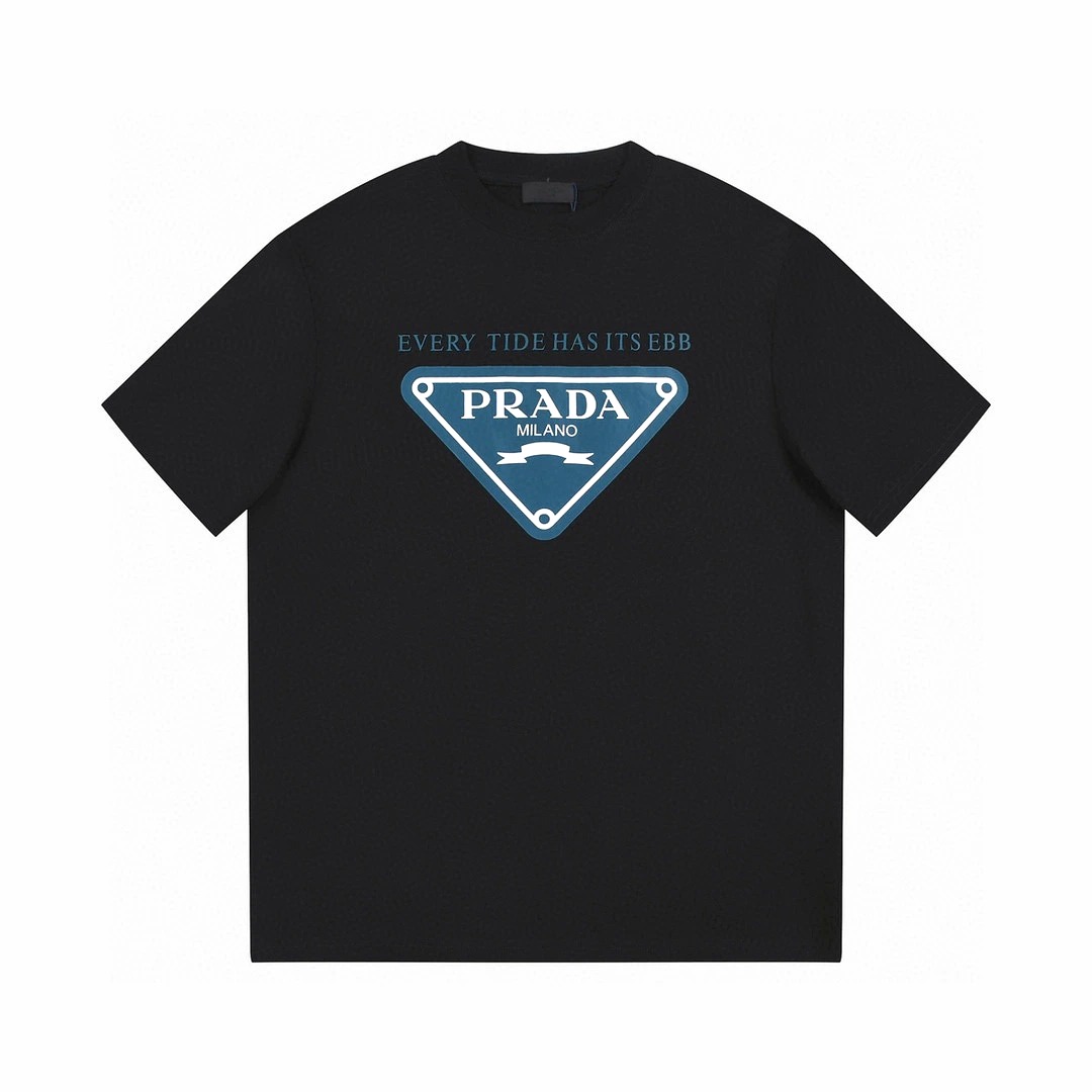 ÁO PRADA MILANO T SHIRT BLACK