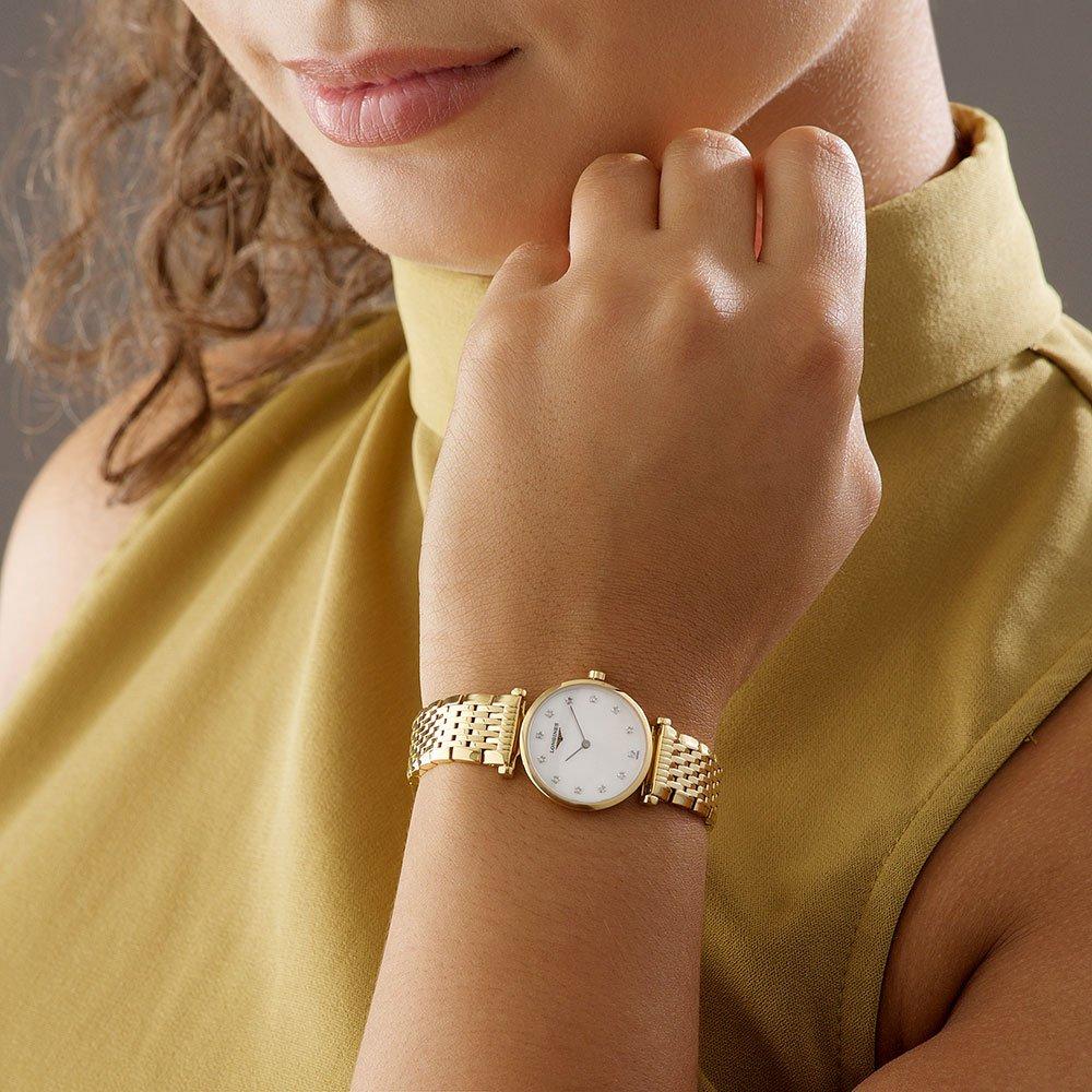 ĐỒNG HỒ Longines La Grande Classique Gold Plated Diamond Ladies Watch