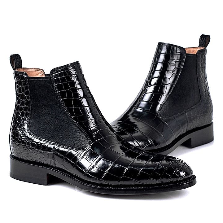 Giày Chelsea Boot Cá Sấu thủ công