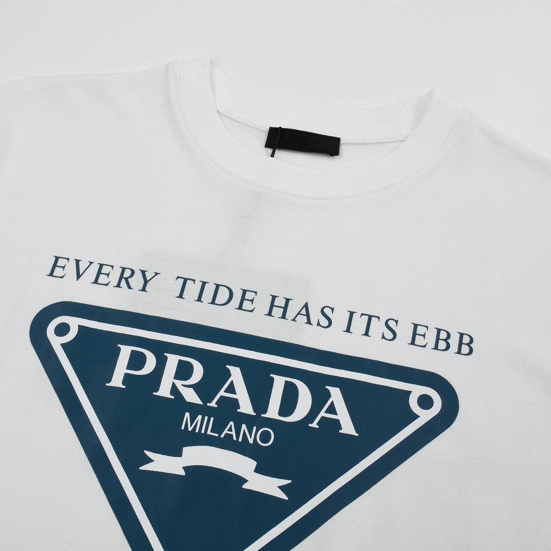 ÁO PRADA MILANO T SHIRT WHITE