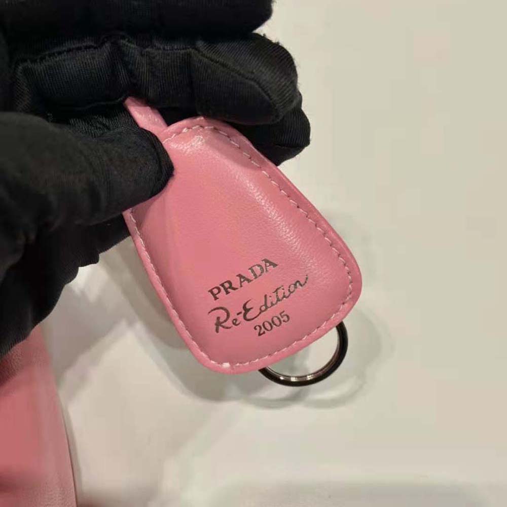 TÚI Prada Women Padded Nappa-Leather Prada Re-Edition 2005 Shoulder Bag-Pink
