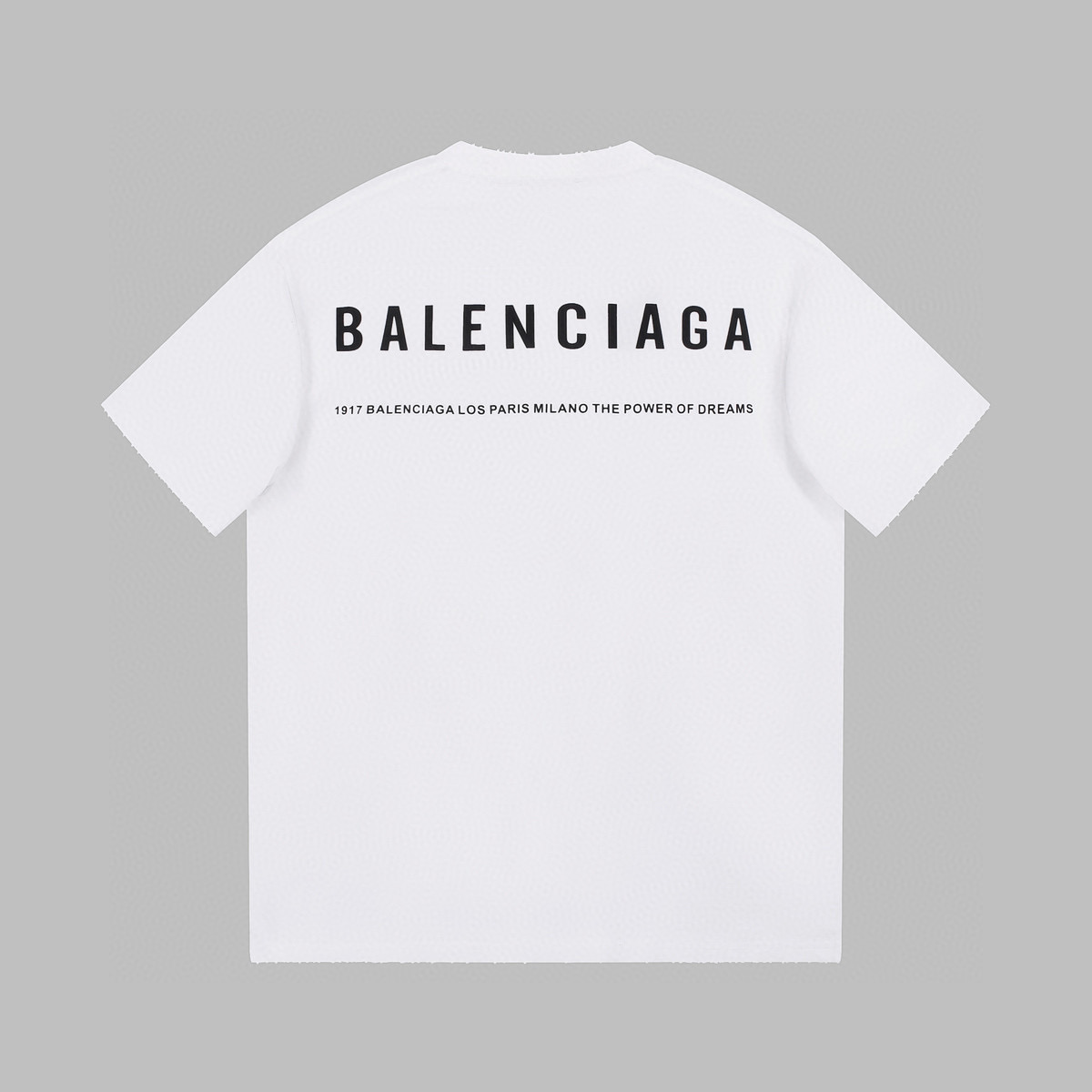 ÁO BALENCIAGA print cotton jersey T-shirt