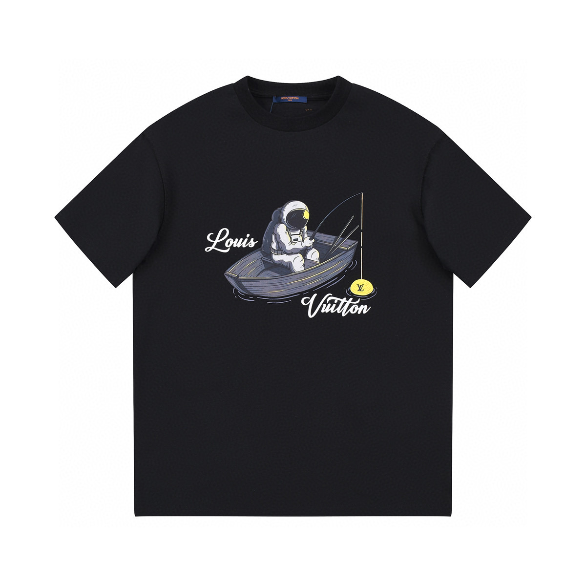 ÁO LOUIS VUITTON print cotton jersey T-shirt