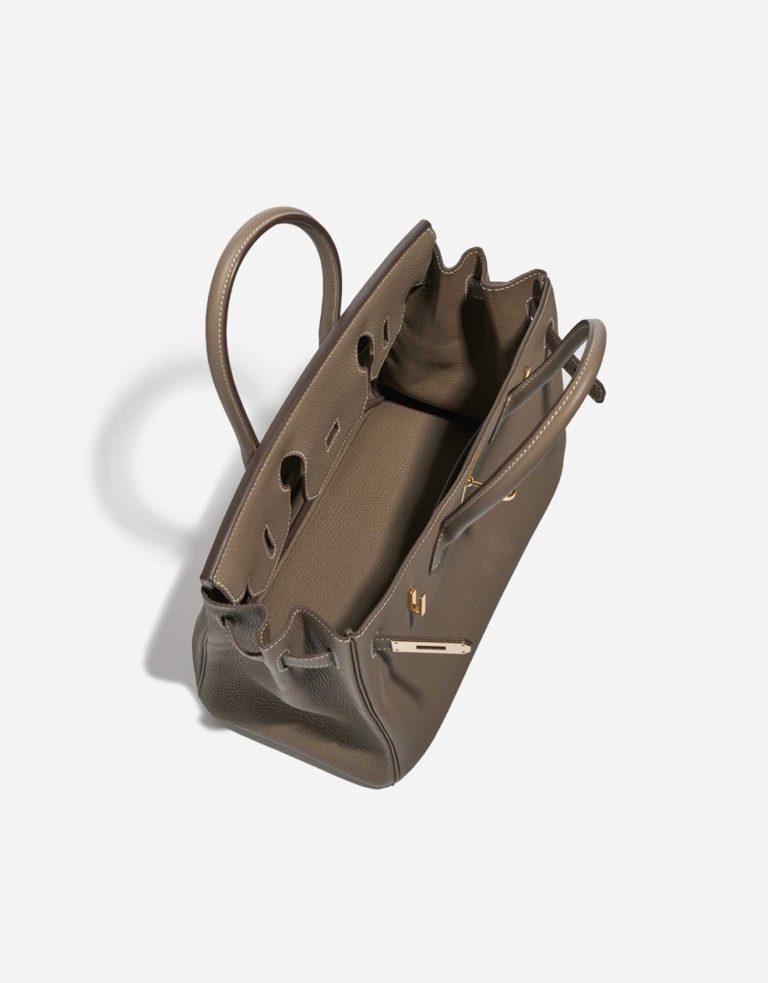 TÚI Hermès Birkin 30 Togo Etoupe Gold Buckle khóa vàng