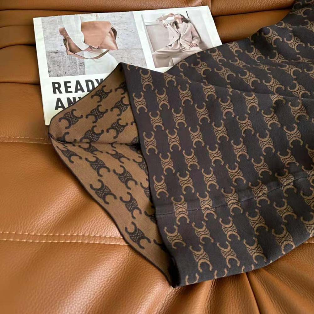 VÁY Celine Women Dress in Monogram Silk Cotton