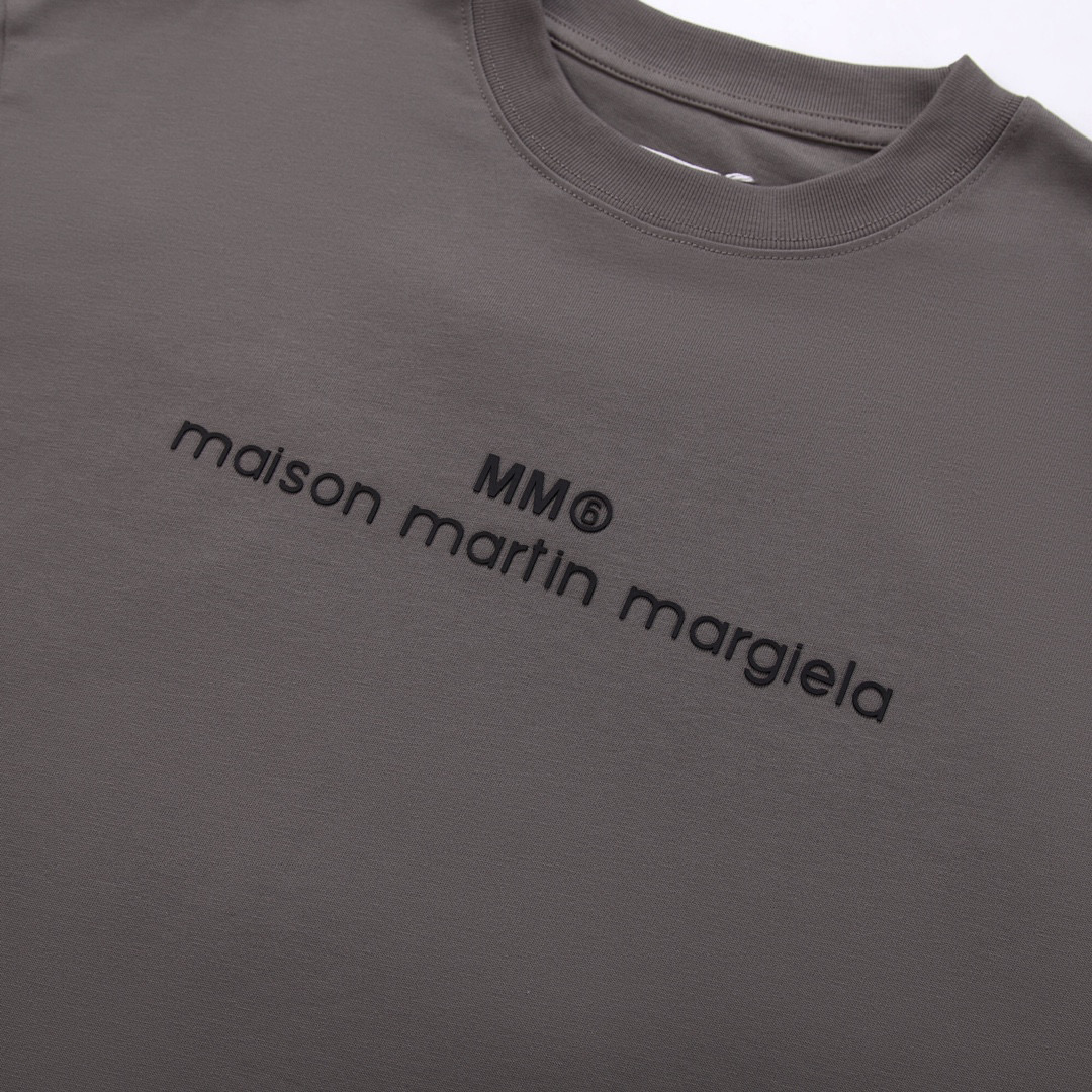 ÁO Maison Margiela print cotton jersey T-shirt